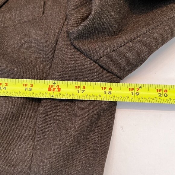 Vintage Pendleton 100% Virgin Wool Gray Blazer Women's Sz 10 2-Button‎ Career - Picture 5 of 9